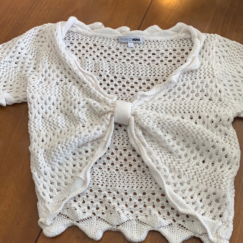 Swim cover up top